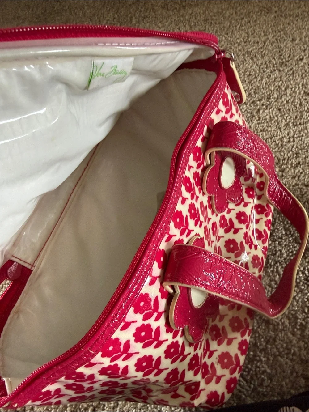 Pink Floral Vera Bradly lunch box